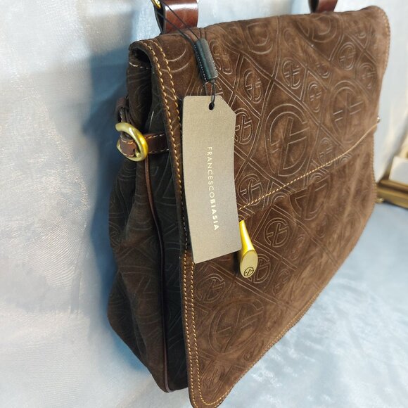 Leather Shoulder Bag by Francesco Biasia of Italy Brand New - Picture 5 of 16